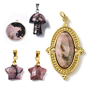 Rhodonite Pendants